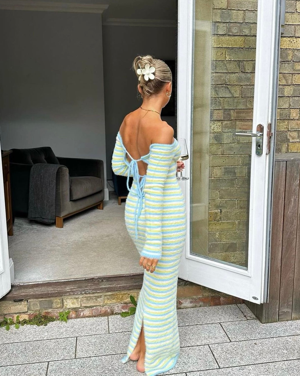 Pinstripe Maxi