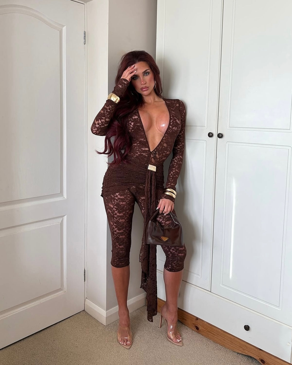 Capri Lace Jumpsuit