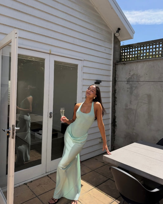 Jade Maxi (BLEACHED AQUA)